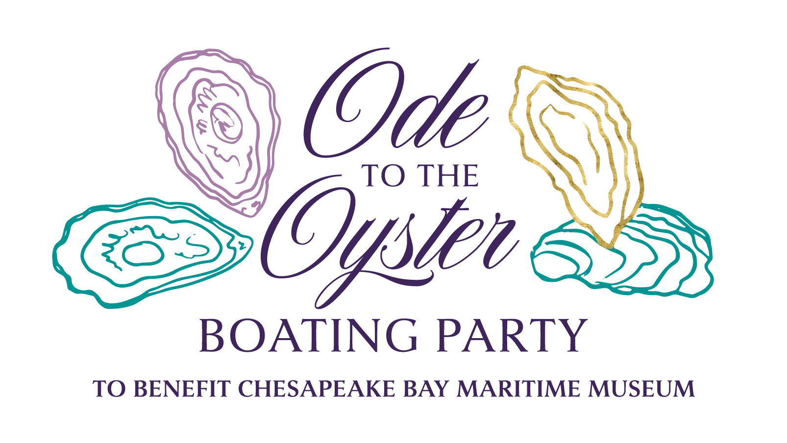 Ode to the Oyster Boating Party, to benefit Chesapeake Bay Maritime Museum